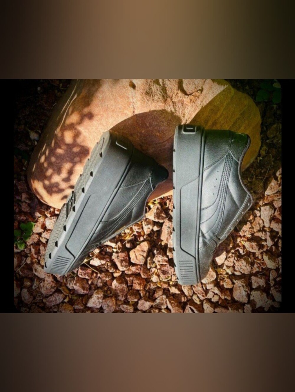 NEW, Puma Karmen Rebelle Black Women's Sneakers . Size: 9.5. Perfect For Casual.